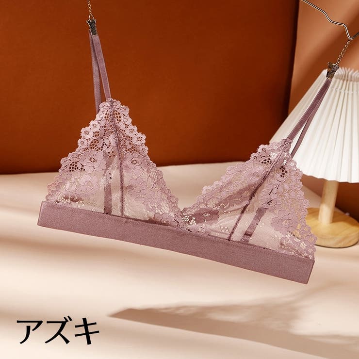 三角ブラ ノンパテッドブラジャー 単品 | PlusNao | 詳細画像7 