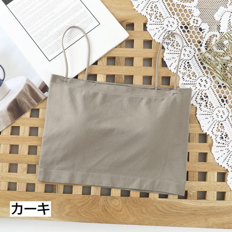 ブラトップ カップ付きキャミソール カップ一体型 | PlusNao | 詳細画像17 