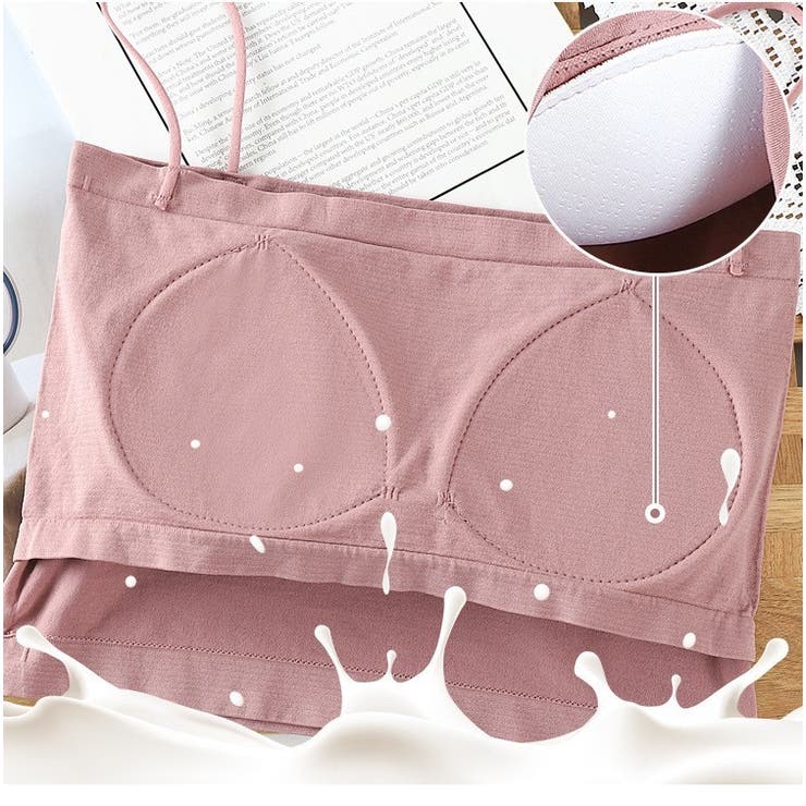 ブラトップ カップ付きキャミソール カップ一体型 | PlusNao | 詳細画像7 