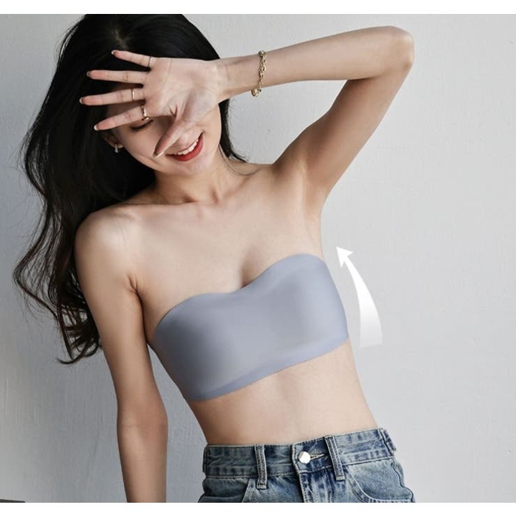 ストラップレス ブラジャー ずれ落ちない | PlusNao | 詳細画像3 