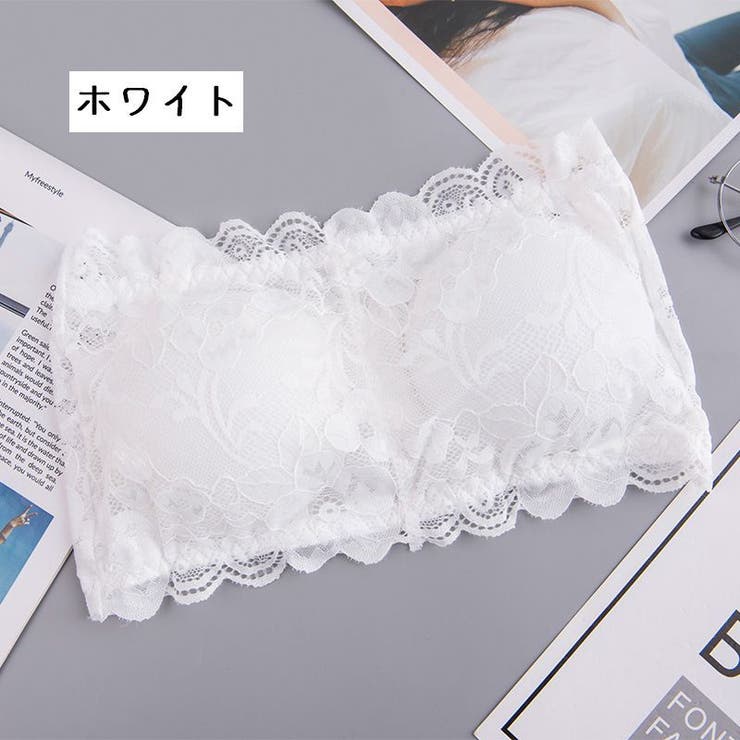 ストラップレスブラジャー チューブトップブラ ハーフトップブラ | PlusNao | 詳細画像11