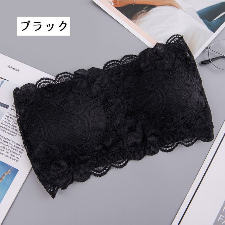 ストラップレスブラジャー チューブトップブラ ハーフトップブラ | PlusNao | 詳細画像12