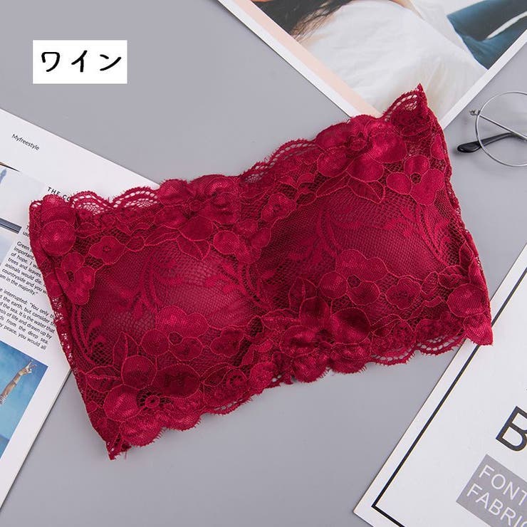 ストラップレスブラジャー チューブトップブラ ハーフトップブラ | PlusNao | 詳細画像13