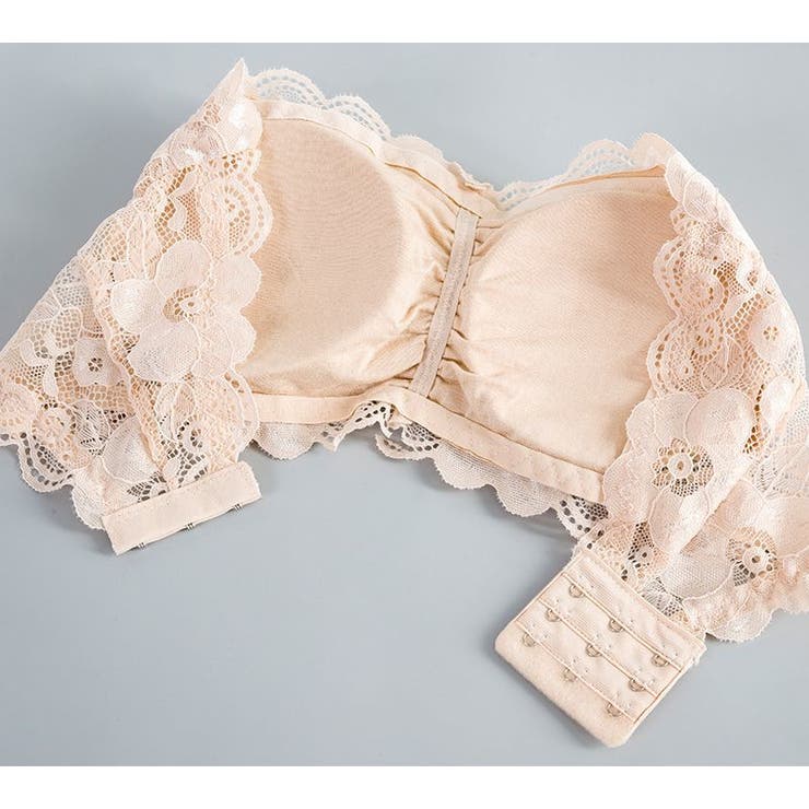 ストラップレスブラジャー チューブトップブラ ハーフトップブラ | PlusNao | 詳細画像7