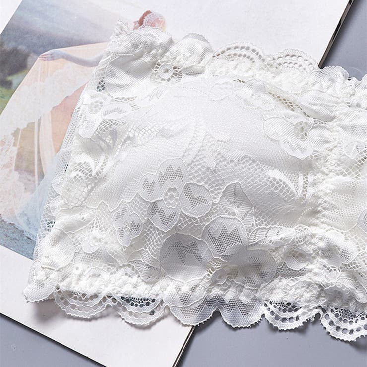 ストラップレスブラジャー チューブトップブラ ハーフトップブラ | PlusNao | 詳細画像9