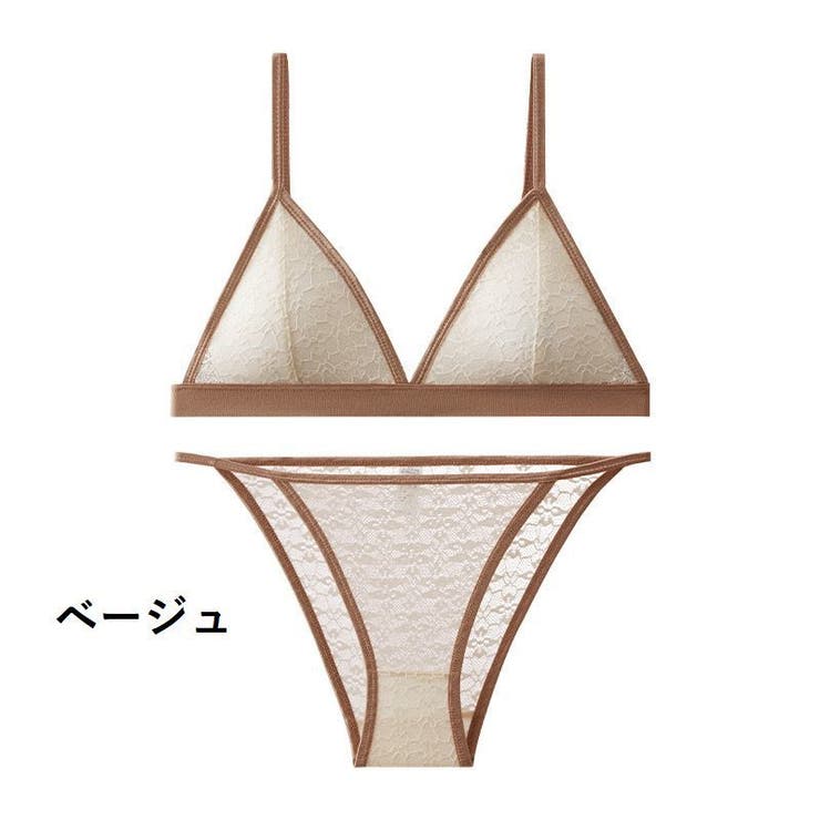 三角ブラ ふんどしショーツ 上下セット | PlusNao | 詳細画像8 