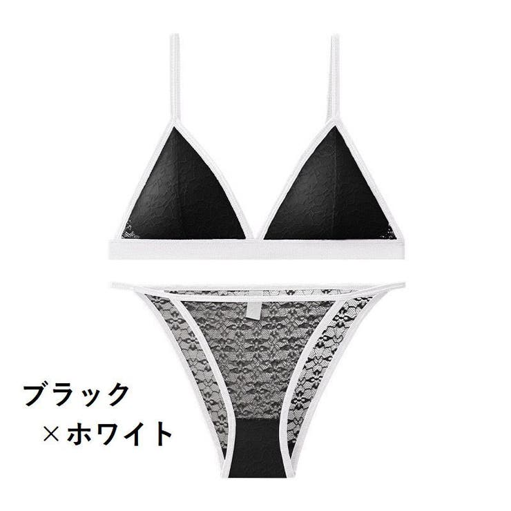 三角ブラ ふんどしショーツ 上下セット | PlusNao | 詳細画像9 