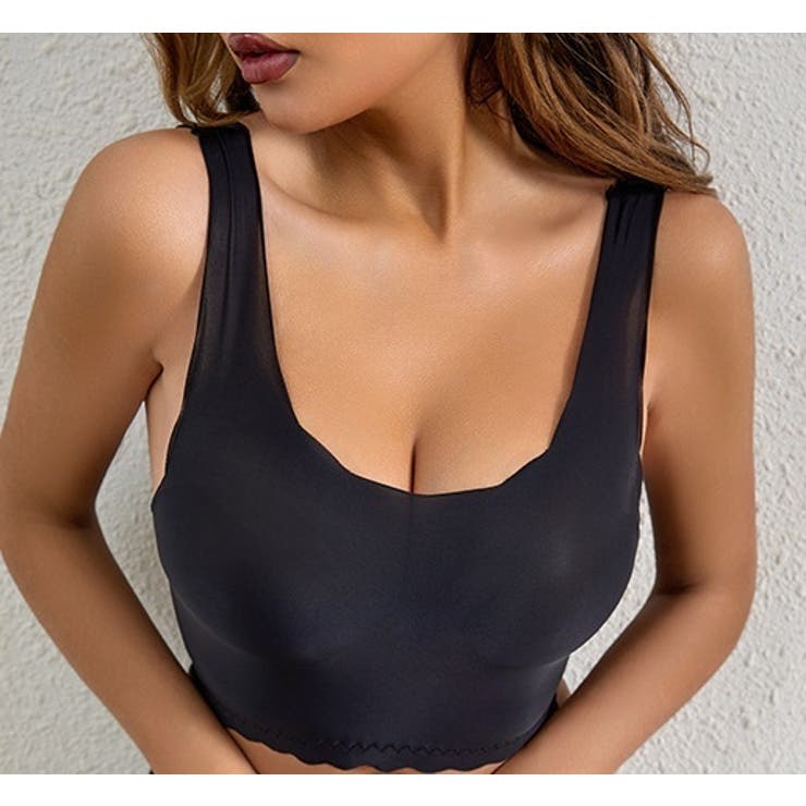 タンクトップ ノースリーブ ハーフトップ | PlusNao | 詳細画像3 