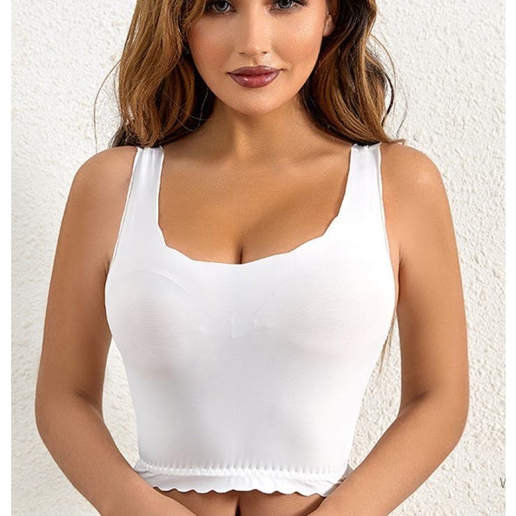 タンクトップ ノースリーブ ハーフトップ | PlusNao | 詳細画像8 