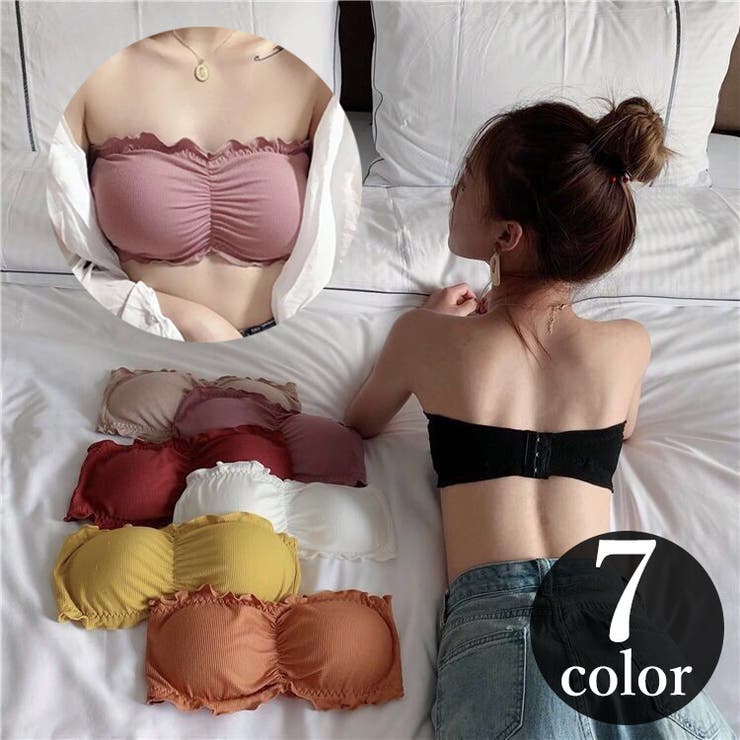 ストラップレスブラ チューブトップ レディース | PlusNao | 詳細画像1 