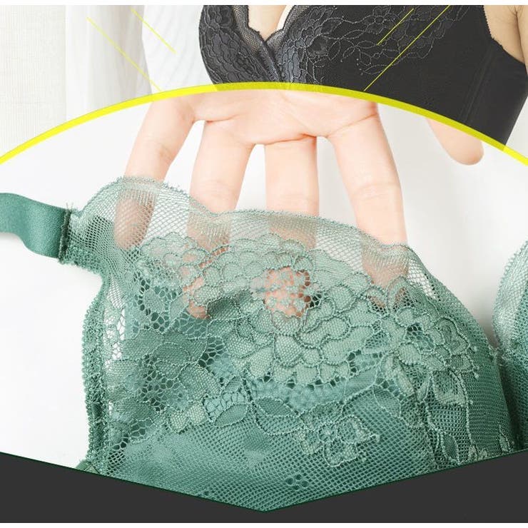 ブラ＆ショーツセット 上下セット ノンワイヤーブラ | PlusNao | 詳細画像17 