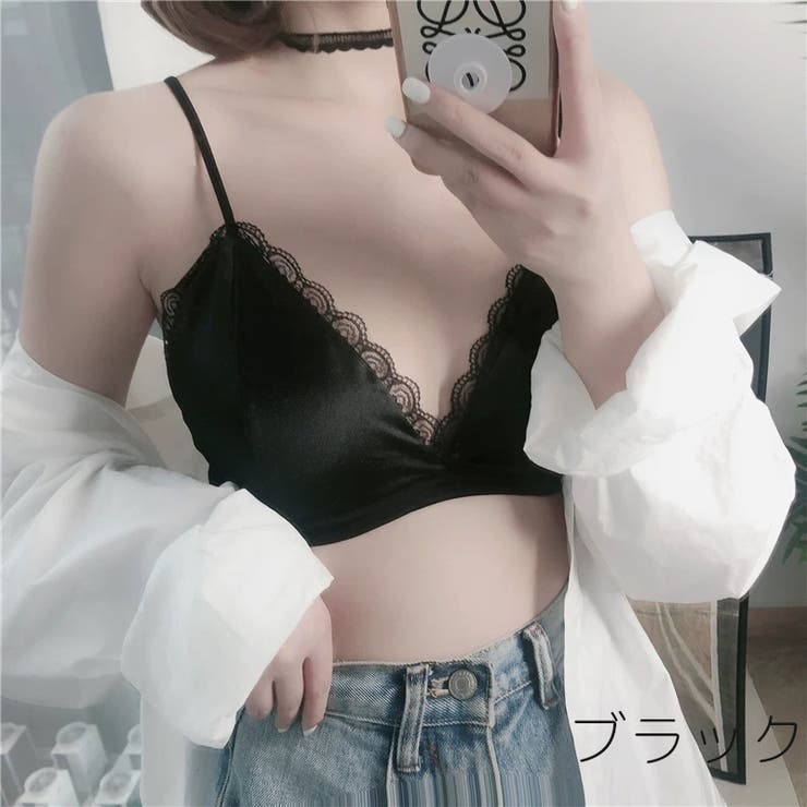 三角ブラ ノンワイヤーブラ ブラジャー | PlusNao | 詳細画像5 