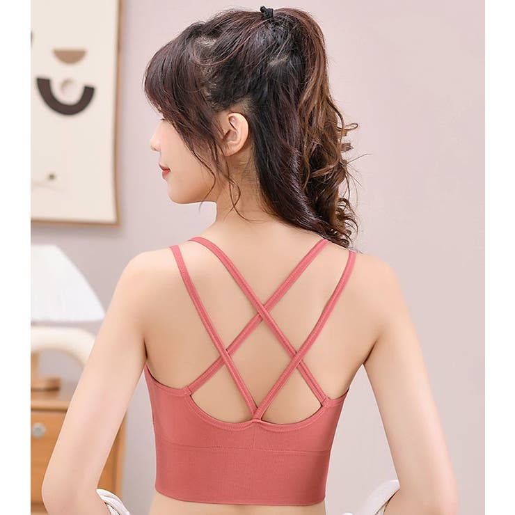 スポーツブラ ノンワイヤー ブラジャー | PlusNao | 詳細画像5 