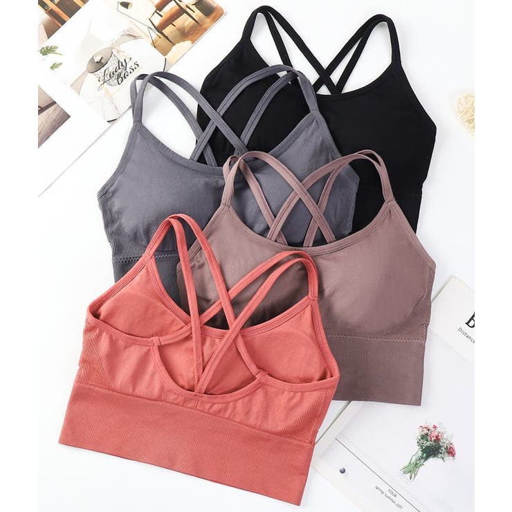 スポーツブラ ノンワイヤー ブラジャー | PlusNao | 詳細画像6 