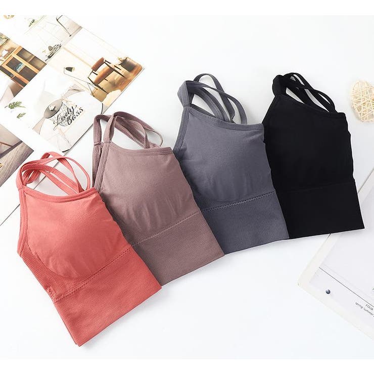 スポーツブラ ノンワイヤー ブラジャー | PlusNao | 詳細画像9 