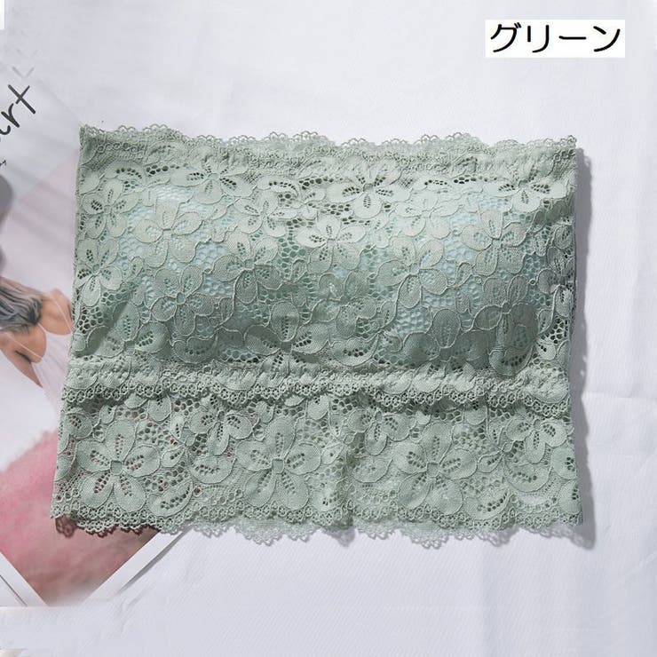 ストラップレスブラ チューブトップブラ ブラジャー | PlusNao | 詳細画像9 