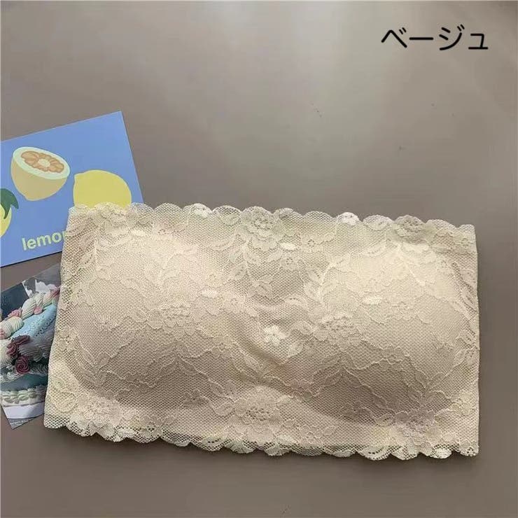 ストラップレスブラ チューブトップ カップ付き | PlusNao | 詳細画像6 