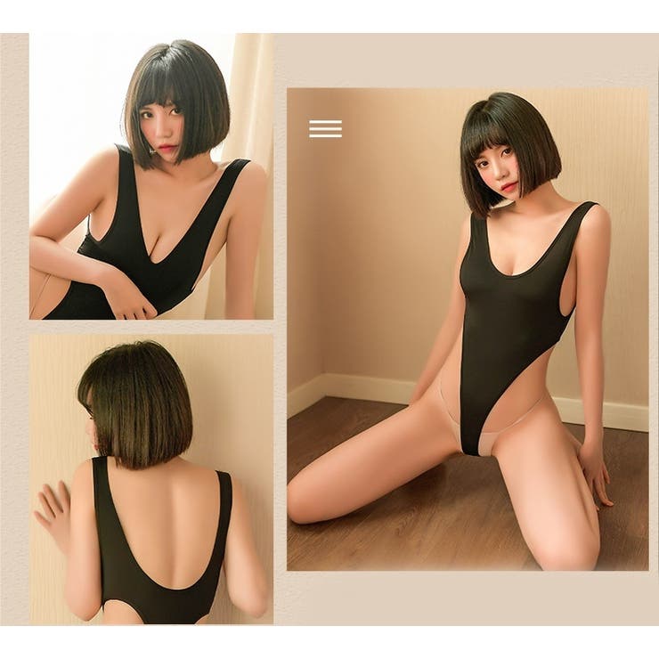 セクシーランジェリー レオタード ハイレグ | PlusNao | 詳細画像8 