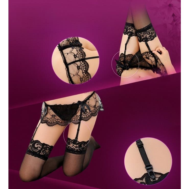 ガーターベルト 2点セット ストッキング | PlusNao | 詳細画像14 