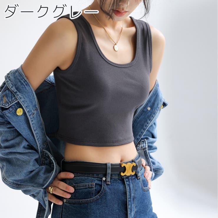 タンクトップ カットソー レディース | PlusNao | 詳細画像14 