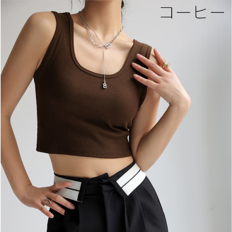 タンクトップ カットソー レディース | PlusNao | 詳細画像15 