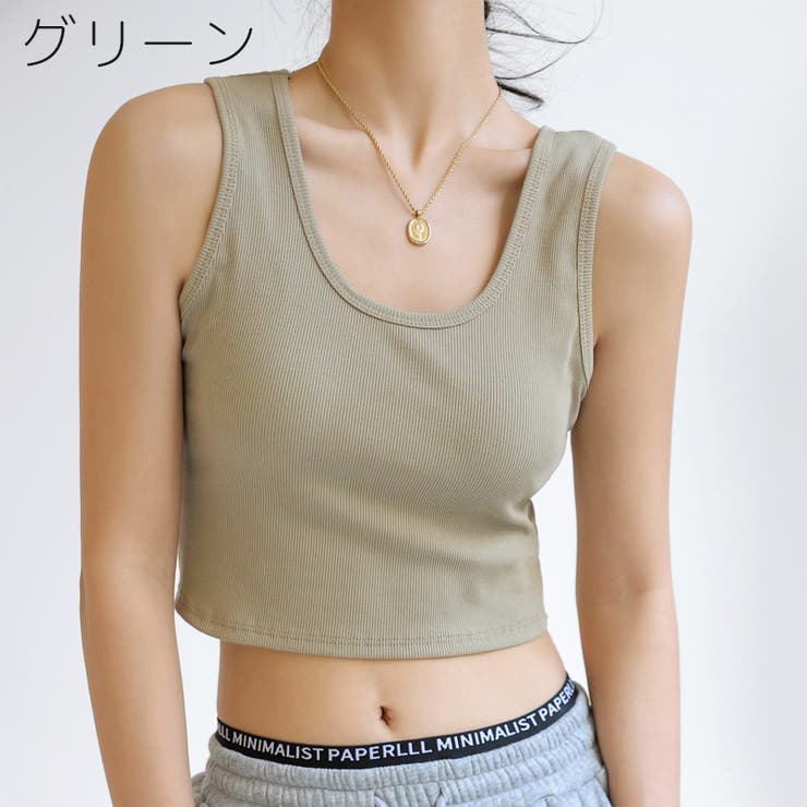 タンクトップ カットソー レディース | PlusNao | 詳細画像19 