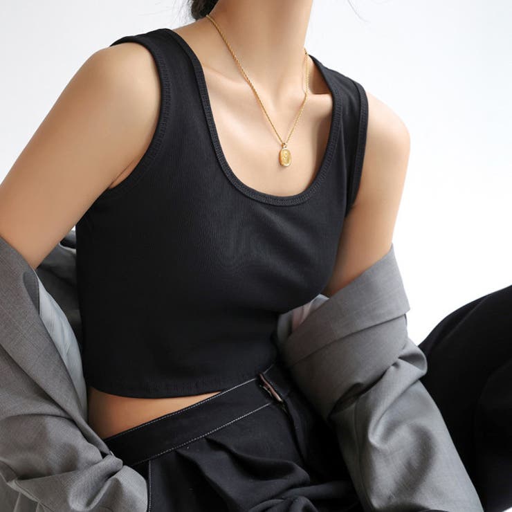 タンクトップ カットソー レディース | PlusNao | 詳細画像2 