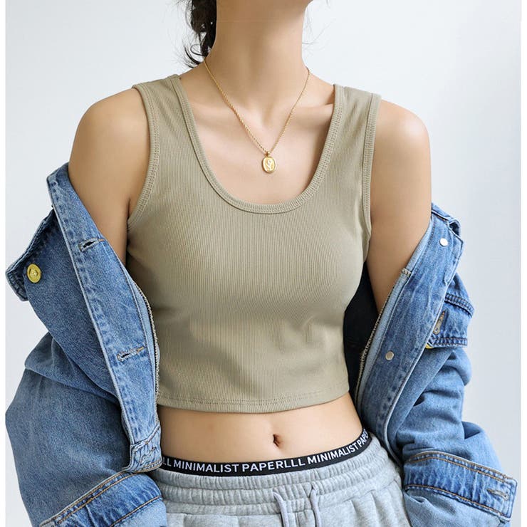 タンクトップ カットソー レディース | PlusNao | 詳細画像6 