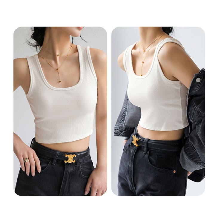 タンクトップ カットソー レディース | PlusNao | 詳細画像7 