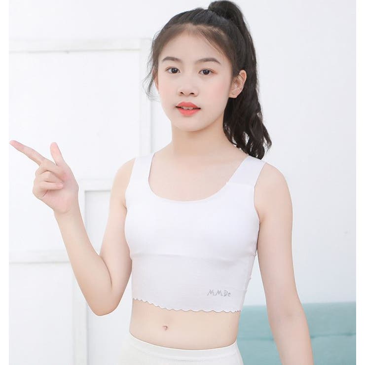 ジュニアブラ ハーフトップ シームレス | PlusNao | 詳細画像2 