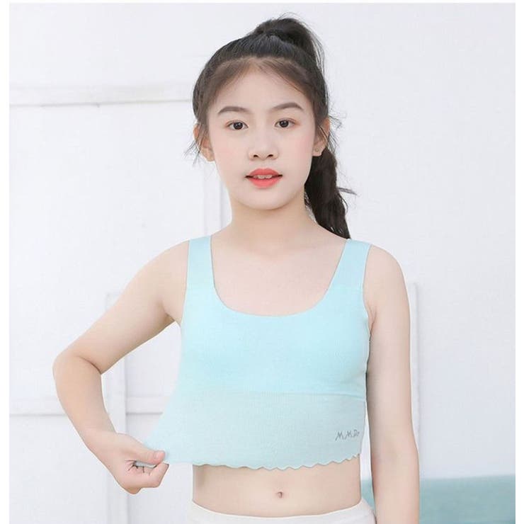 ジュニアブラ ハーフトップ シームレス | PlusNao | 詳細画像3 