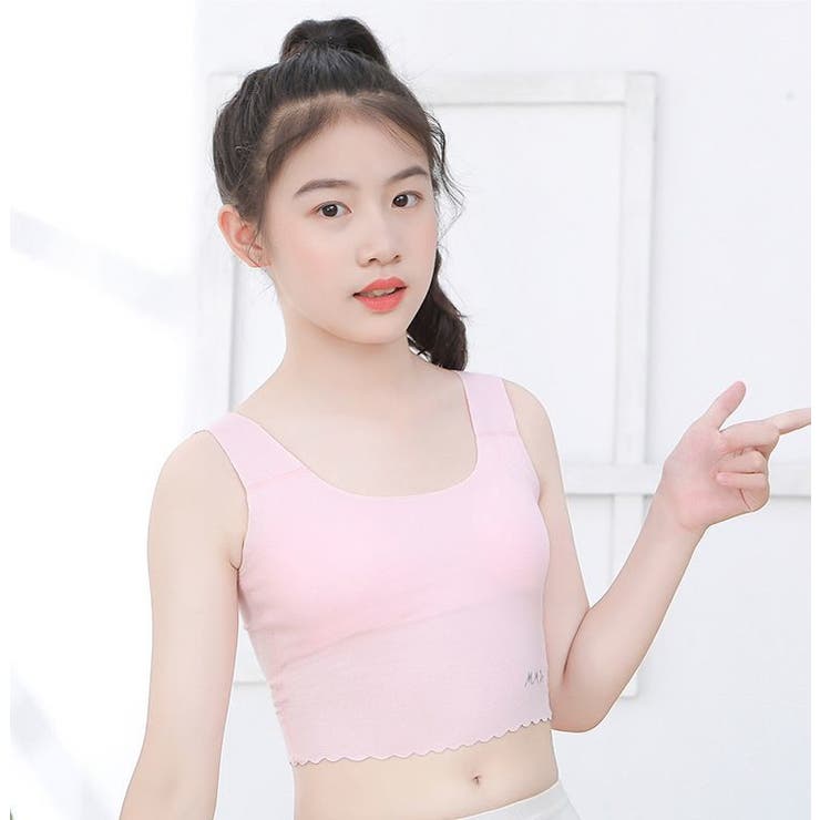 ジュニアブラ ハーフトップ シームレス | PlusNao | 詳細画像5 