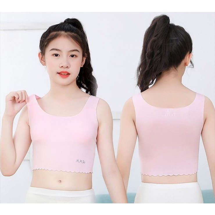 ジュニアブラ ハーフトップ シームレス | PlusNao | 詳細画像7 