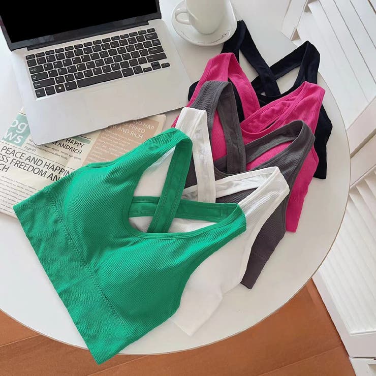 ハーフトップブラ ノンワイヤー ブラジャー | PlusNao | 詳細画像10 