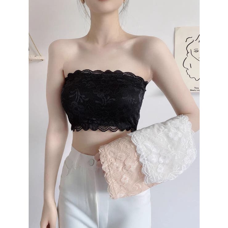 チューブトップ ブラカバー カップなし | PlusNao | 詳細画像4 