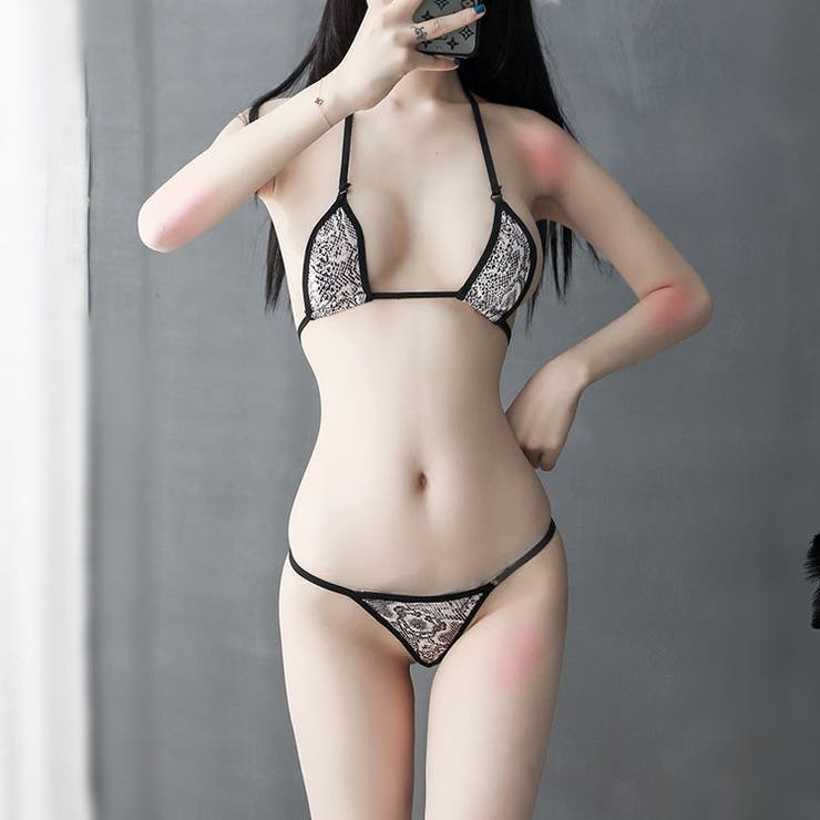 三角ブラ Tバックショーツ 上下セット | PlusNao | 詳細画像13 