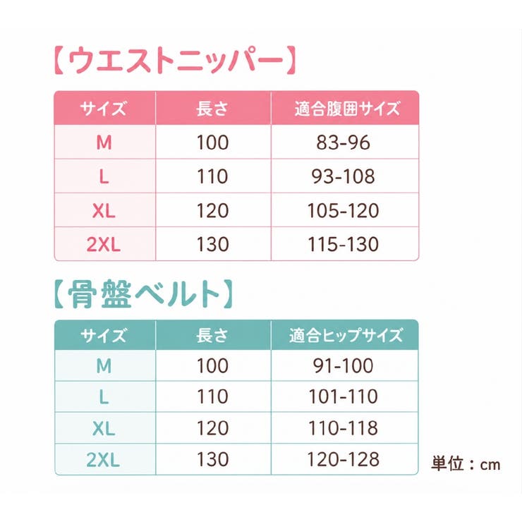 産後ウエストニッパー 骨盤ベルト 2点セット | PlusNao | 詳細画像17 