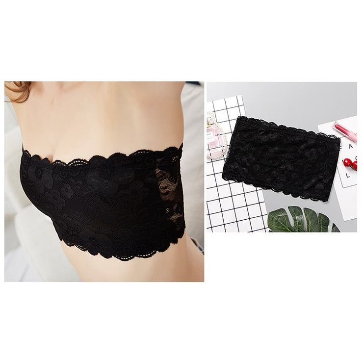 チューブトップ ブラカバー ストラップレスブラ | PlusNao | 詳細画像3 