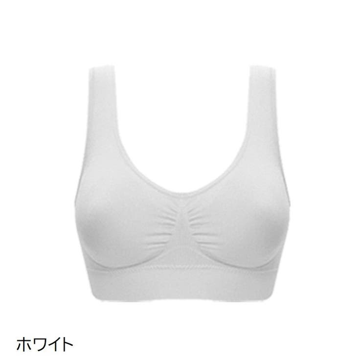 ハーフトップブラ ノンワイヤーブラ パッドなし | PlusNao | 詳細画像8 