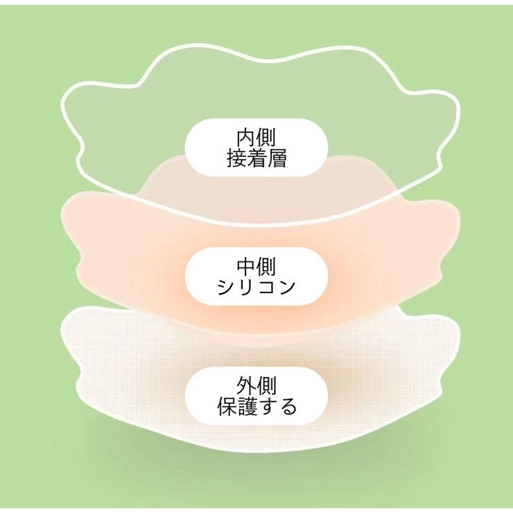 シリコンブラ シリコンパッド ブラジャー | PlusNao | 詳細画像5 