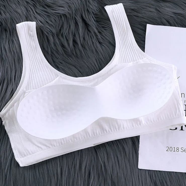 ハーフトップブラ ノンワイヤーブラ ブラジャー | PlusNao | 詳細画像5 