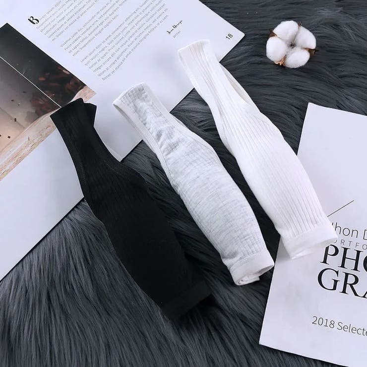 ハーフトップブラ ノンワイヤーブラ ブラジャー | PlusNao | 詳細画像9 