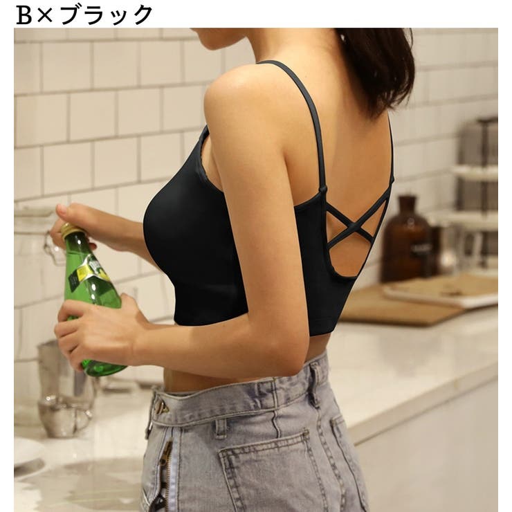 ブラトップ カップ付きインナー キャミソール | PlusNao | 詳細画像11 