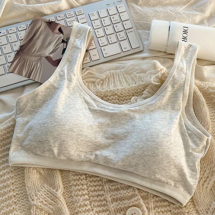 ジュニアブラ ハーフトップブラ スポーツブラ | PlusNao | 詳細画像11 