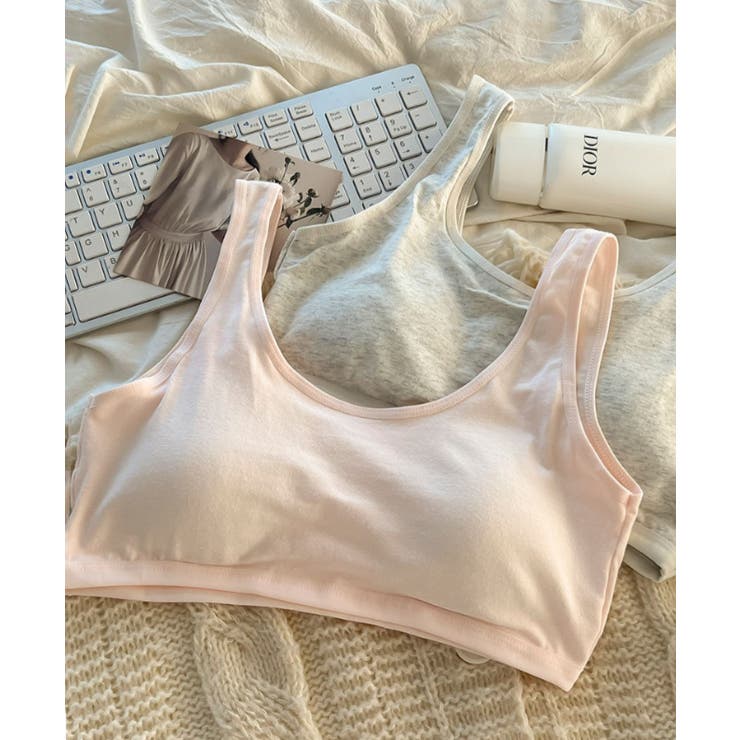 ジュニアブラ ハーフトップブラ スポーツブラ | PlusNao | 詳細画像2 