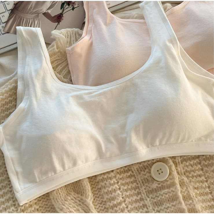 ジュニアブラ ハーフトップブラ スポーツブラ | PlusNao | 詳細画像6 