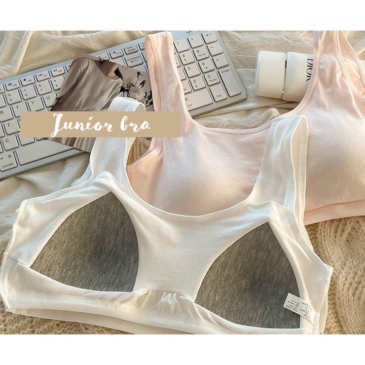 ジュニアブラ ハーフトップブラ スポーツブラ | PlusNao | 詳細画像8 