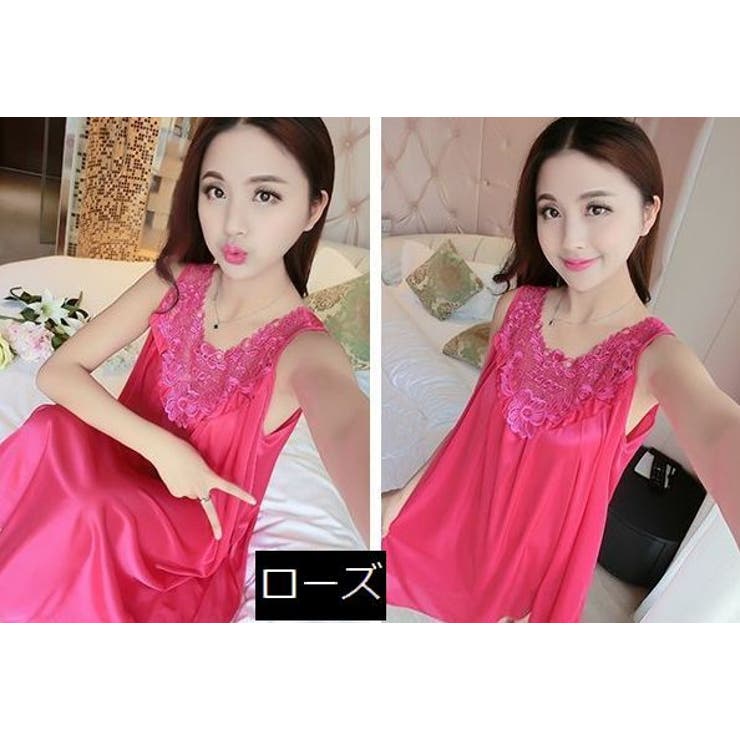 スリップ ネグリジェ レディース | PlusNao | 詳細画像12 