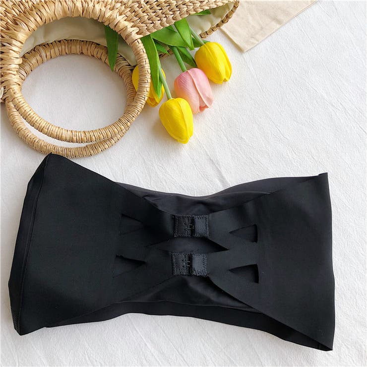 ストラップレスブラ チューブトップブラ ブラジャー | PlusNao | 詳細画像16 