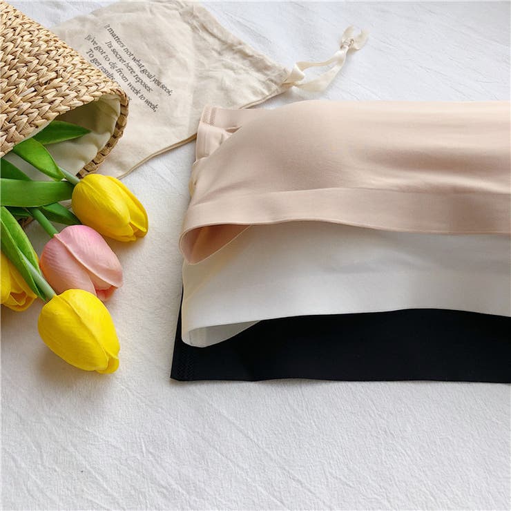 ストラップレスブラ チューブトップブラ ブラジャー | PlusNao | 詳細画像18 